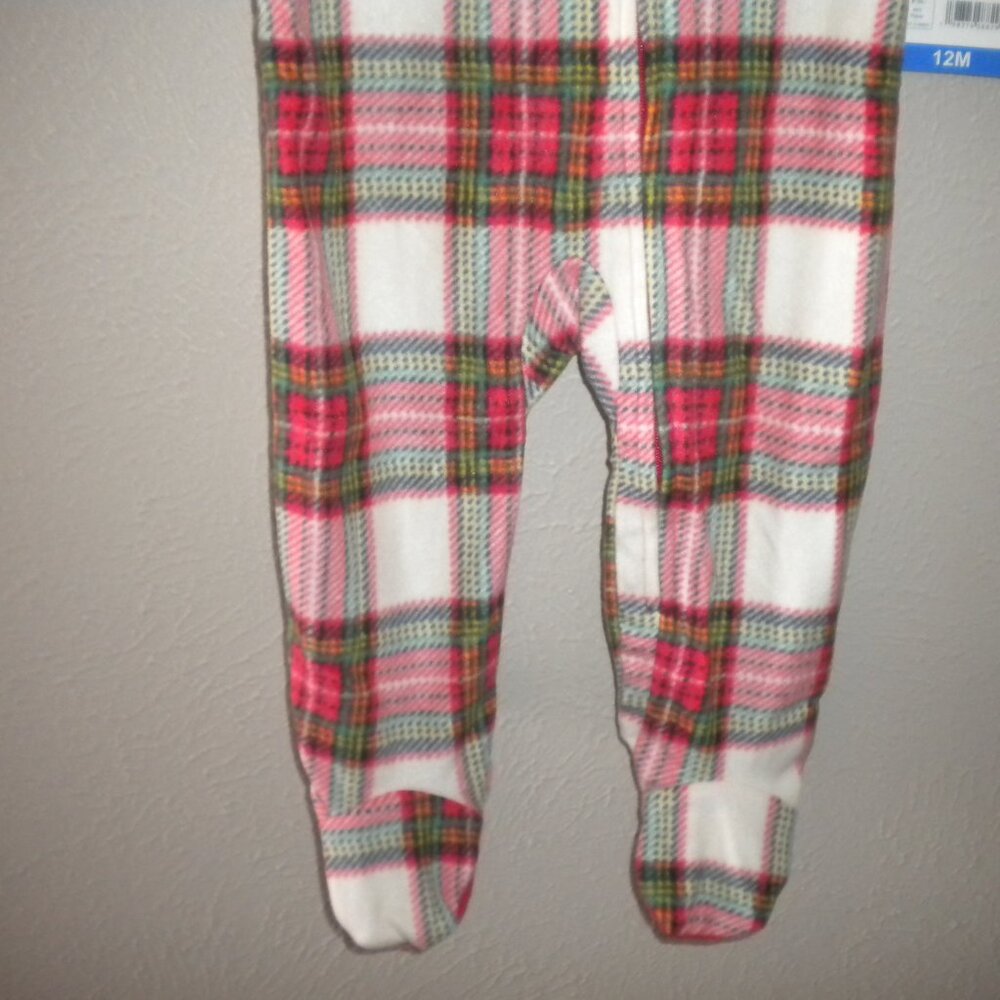 Eddie Bauer Baby Boy Size 12 Months Footed Pajama NWT - Picture 4 of 5